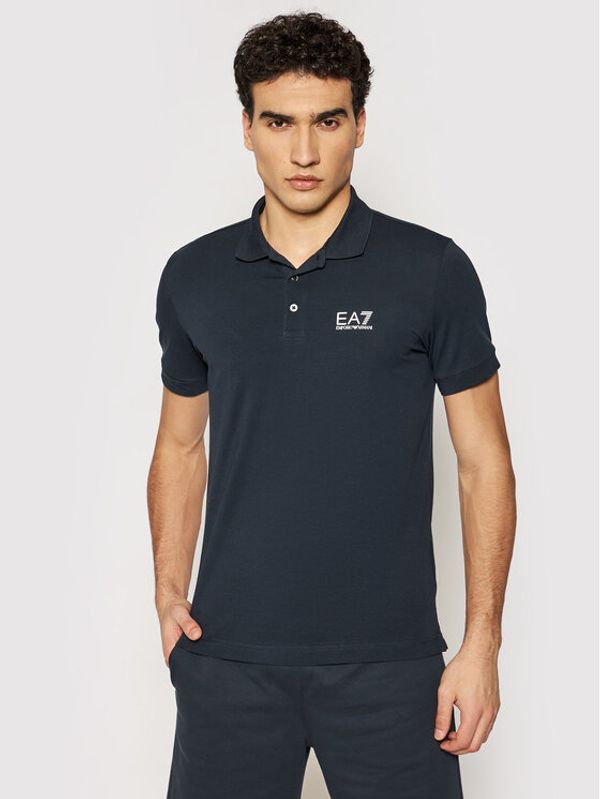 EA7 Emporio Armani EA7 Emporio Armani Polo 8NPF04 PJM5Z 1578 Tamnoplava Regular Fit