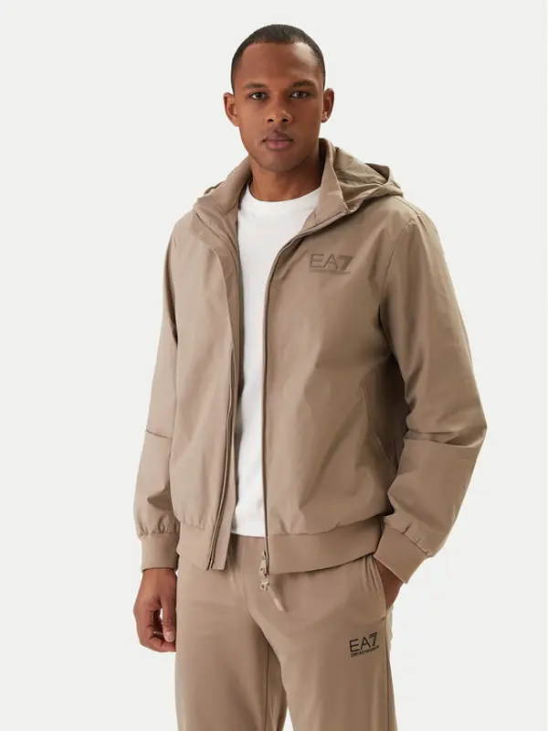 EA7 Emporio Armani EA7 Emporio Armani Prijelazna jakna 7M002279 AF21228 Smeđa Regular Fit