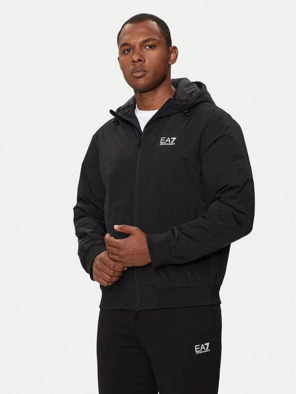 EA7 Emporio Armani EA7 Emporio Armani Prijelazna jakna 8NPB21 PNFZZ 1200 Crna Regular Fit
