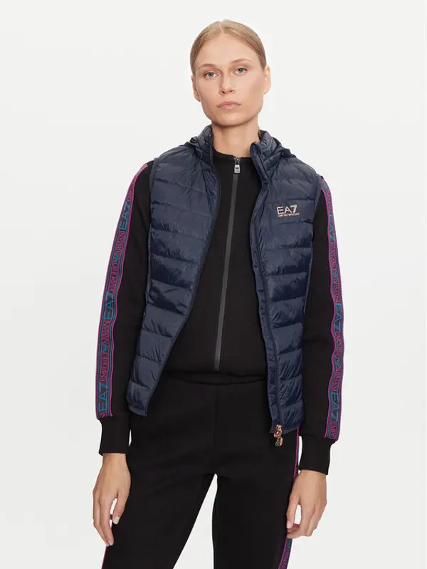 EA7 Emporio Armani EA7 Emporio Armani Prsluk 6DTQ06 TNGPZ Tamnoplava Regular Fit