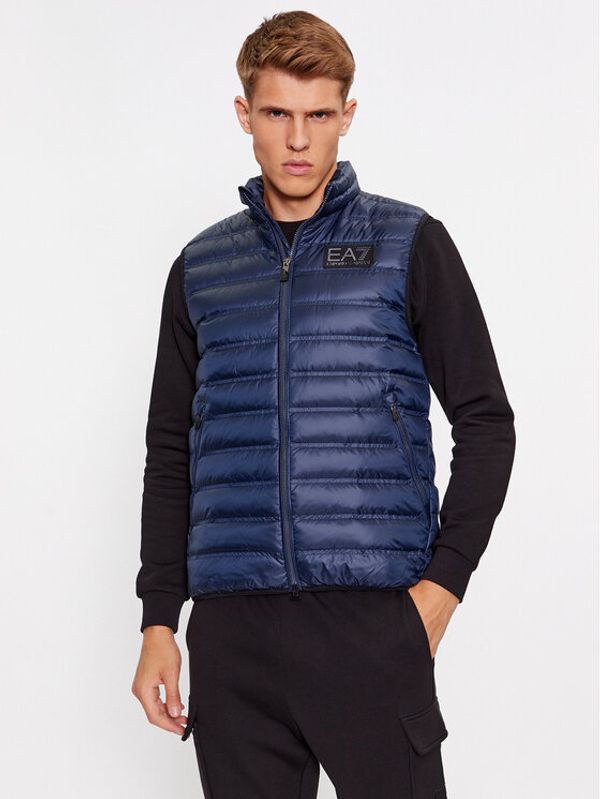 EA7 Emporio Armani EA7 Emporio Armani Prsluk 6RPQ02 PN5ZZ 1554 Tamnoplava Regular Fit