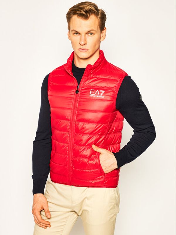 EA7 Emporio Armani EA7 Emporio Armani Prsluk 8NPQ01 PN29Z 1451 Crvena Regular Fit