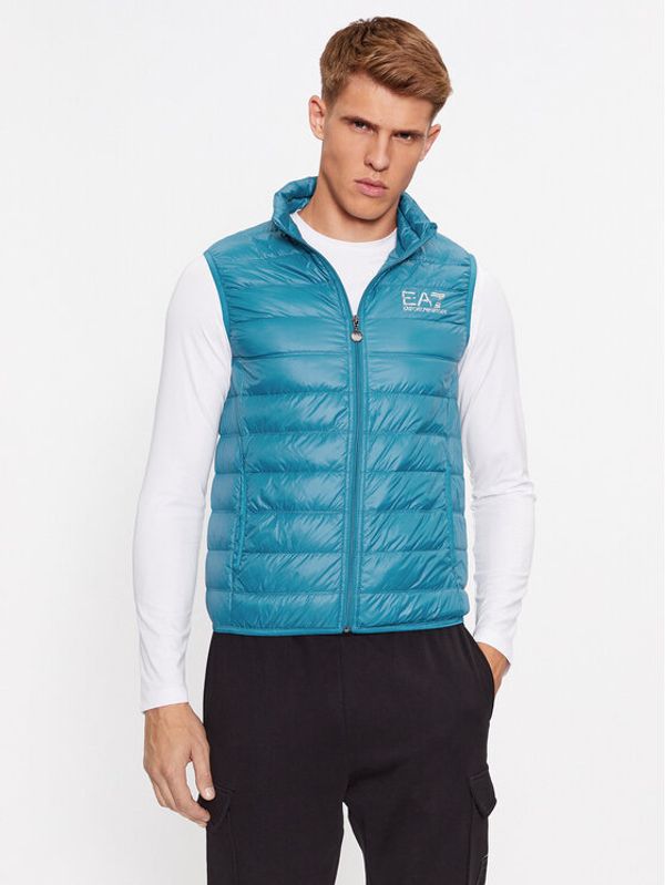 EA7 Emporio Armani EA7 Emporio Armani Prsluk 8NPQ01 PN29Z 1584 Plava Regular Fit