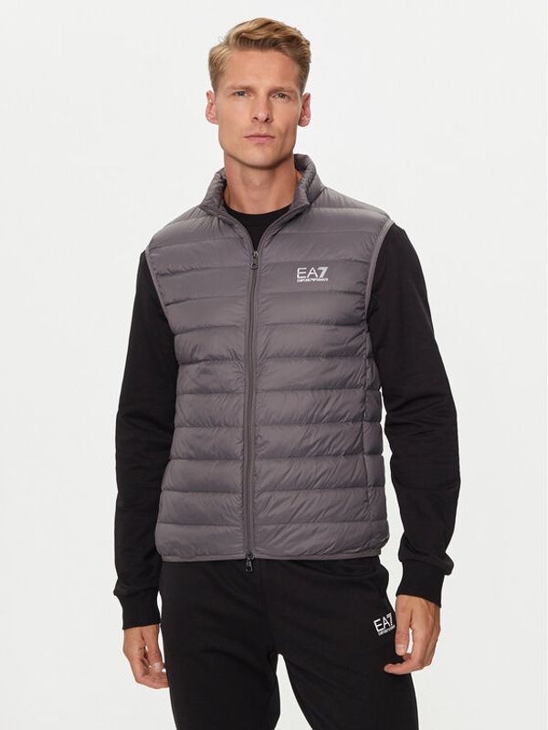 EA7 Emporio Armani EA7 Emporio Armani Prsluk 8NPQ06 PNGPZ 1992 Siva Regular Fit