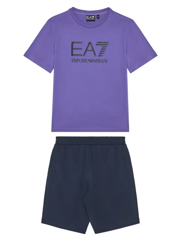 EA7 Emporio Armani EA7 Emporio Armani Set majica i hlače 7B000043 AF10378 MA028 Šarena Regular Fit