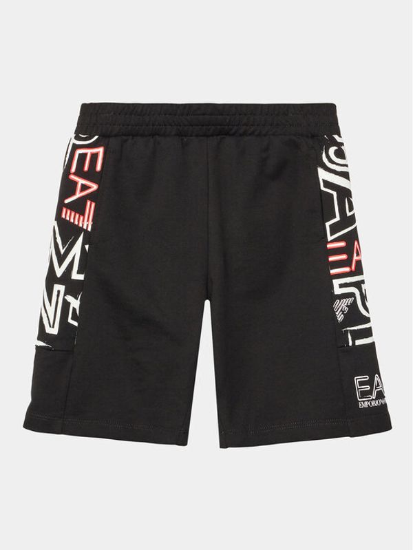 EA7 Emporio Armani EA7 Emporio Armani Sportske kratke hlače 3RBS57 BJ05Z 1200 Crna Regular Fit