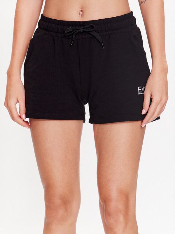 EA7 Emporio Armani EA7 Emporio Armani Sportske kratke hlače 3RTS60 TJCQZ 1200 Crna Regular Fit