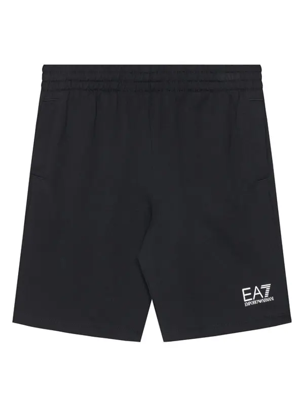 EA7 Emporio Armani EA7 Emporio Armani Sportske kratke hlače 7B000026 AF10380 UC001 Crna Regular Fit