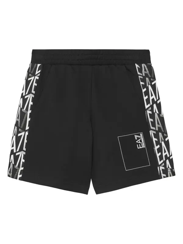 EA7 Emporio Armani EA7 Emporio Armani Sportske kratke hlače 7B000077 AF10380 UC001 Crna Regular Fit