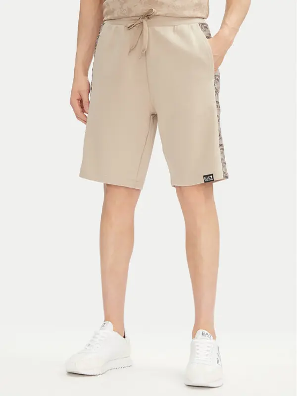 EA7 Emporio Armani EA7 Emporio Armani Sportske kratke hlače 7M000217 AF12660 U6155 Bež Regular Fit