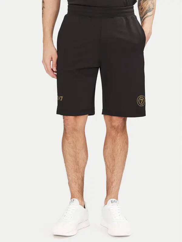 EA7 Emporio Armani EA7 Emporio Armani Sportske kratke hlače 7M000260 AF13526 UC001 Crna Regular Fit