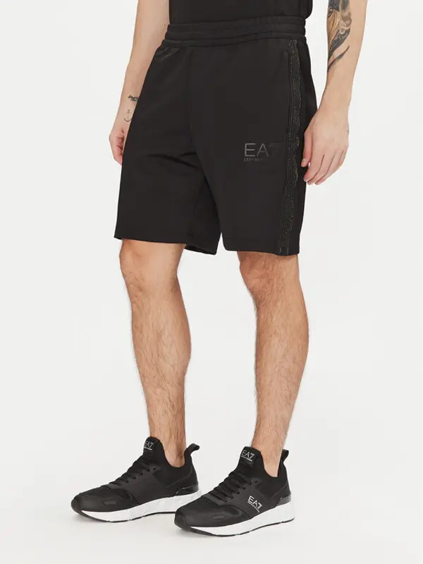 EA7 Emporio Armani EA7 Emporio Armani Sportske kratke hlače 7M000309 AF13526 UC001 Crna