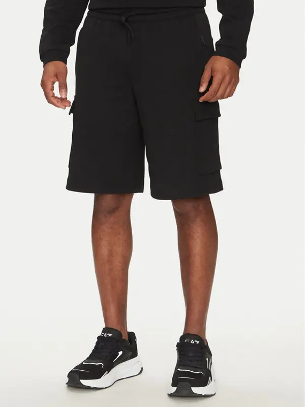 EA7 Emporio Armani EA7 Emporio Armani Sportske kratke hlače 7M000326 AF12660 UC001 Crna Regular Fit