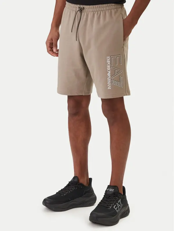 EA7 Emporio Armani EA7 Emporio Armani Sportske kratke hlače 7M001315 AF13512 Bež Regular Fit