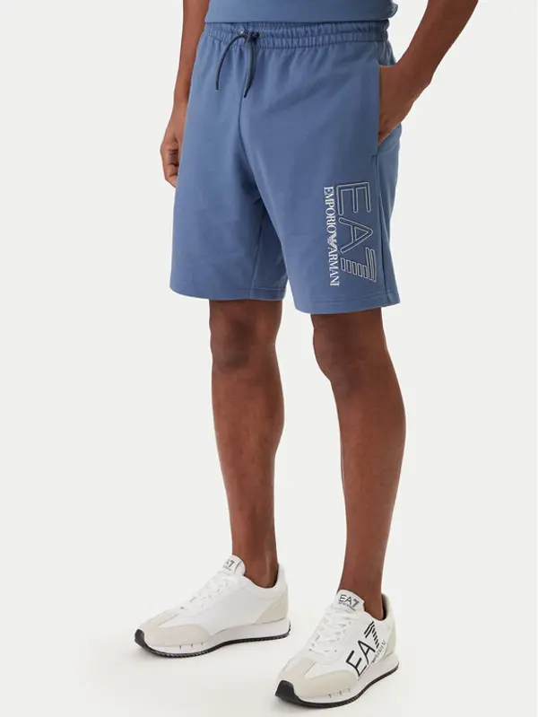 EA7 Emporio Armani EA7 Emporio Armani Sportske kratke hlače 7M001315 AF13512 Plava Regular Fit