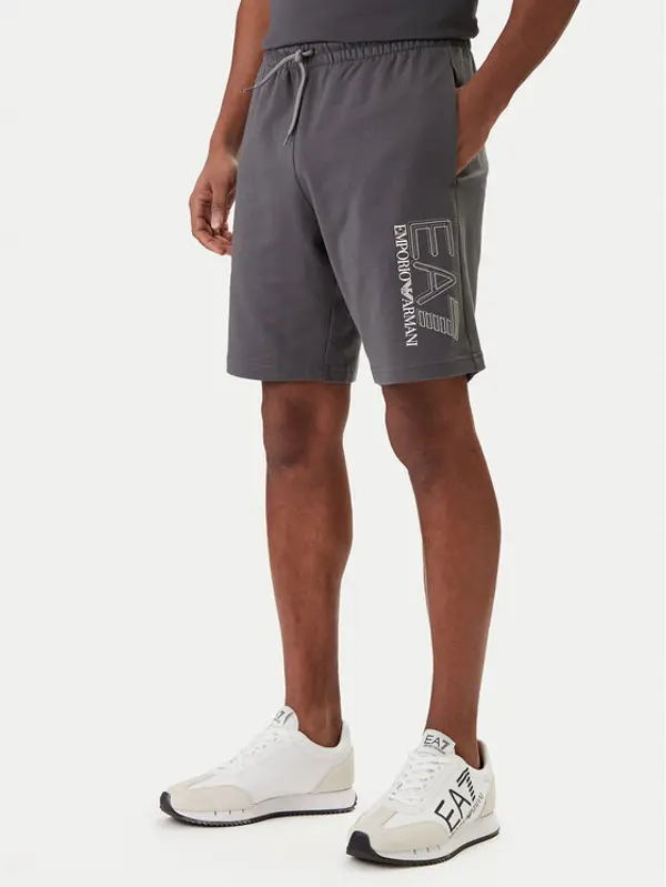 EA7 Emporio Armani EA7 Emporio Armani Sportske kratke hlače 7M001315 AF13512 Siva Regular Fit