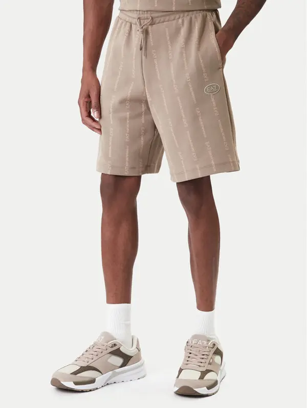 EA7 Emporio Armani EA7 Emporio Armani Sportske kratke hlače 7M001393 AF12660 F1030 Bež Regular Fit