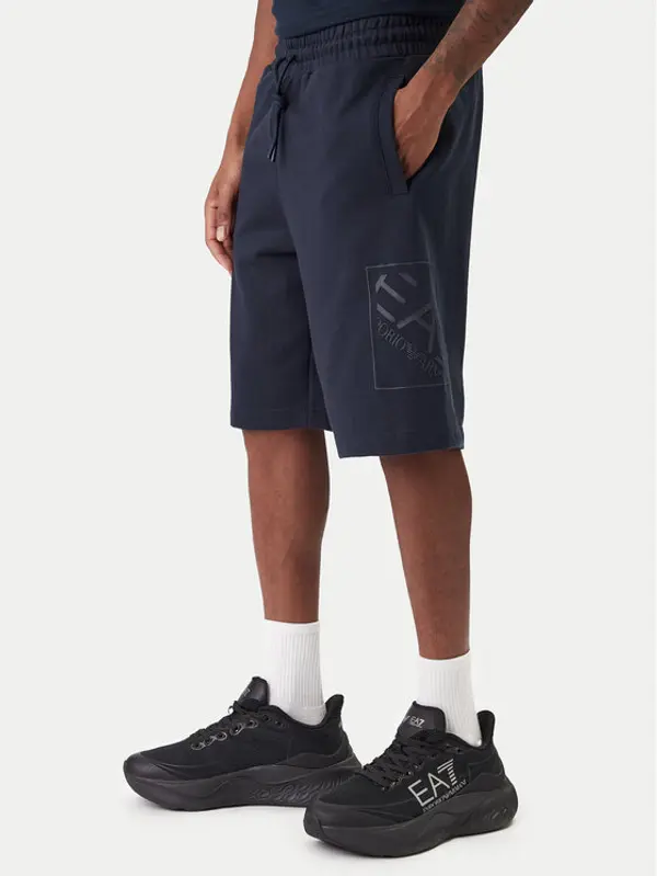 EA7 Emporio Armani EA7 Emporio Armani Sportske kratke hlače 7M001491 AF17787 UB102 Tamnoplava Regular Fit