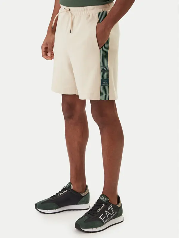 EA7 Emporio Armani EA7 Emporio Armani Sportske kratke hlače 7M001501 AF12660 Bež Regular Fit