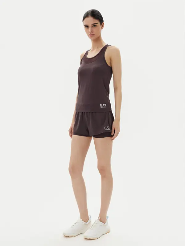 EA7 Emporio Armani EA7 Emporio Armani Sportske kratke hlače 7W000240 AF13662 U6278 Smeđa Regular Fit