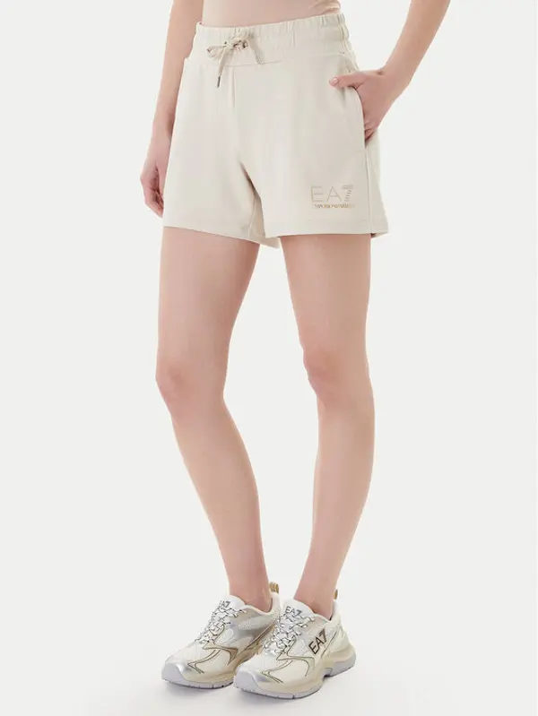EA7 Emporio Armani EA7 Emporio Armani Sportske kratke hlače 7W000269 AF12482 U1088 Bež Regular Fit
