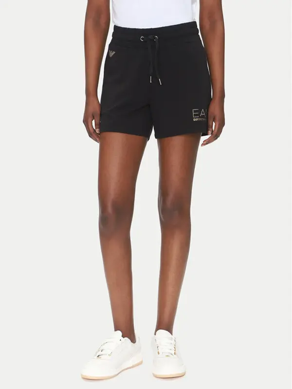 EA7 Emporio Armani EA7 Emporio Armani Sportske kratke hlače 7W000269 AF12482 UC001 Crna Regular Fit