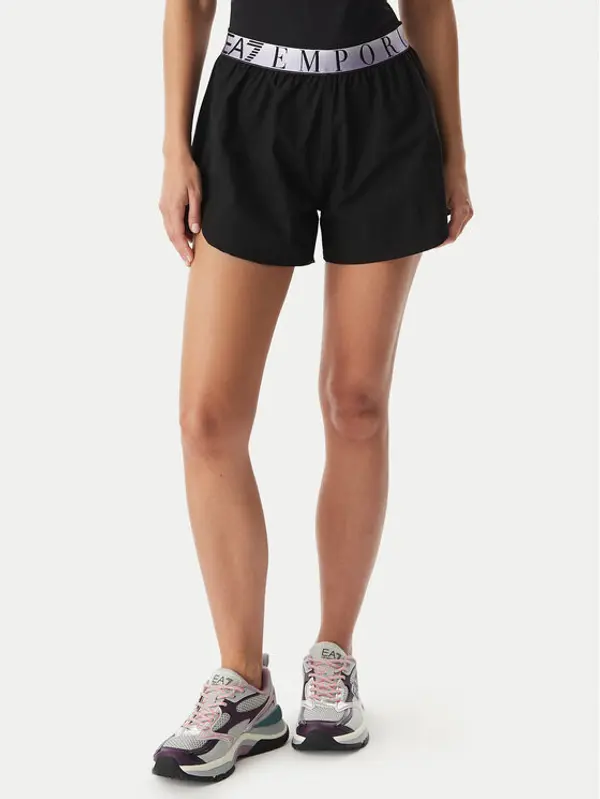 EA7 Emporio Armani EA7 Emporio Armani Sportske kratke hlače 7W000931 AF15724 UC001 Crna Regular Fit