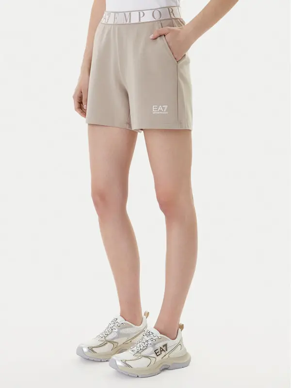 EA7 Emporio Armani EA7 Emporio Armani Sportske kratke hlače 7W001153 AF12501 U6225 Bež Regular Fit