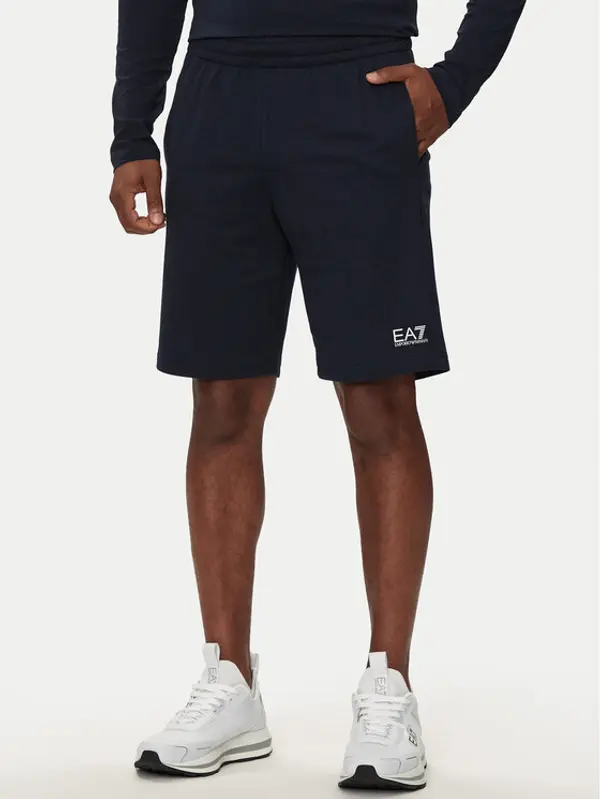 EA7 Emporio Armani EA7 Emporio Armani Sportske kratke hlače 8NPS65 PJVRZ 1562 Tamnoplava