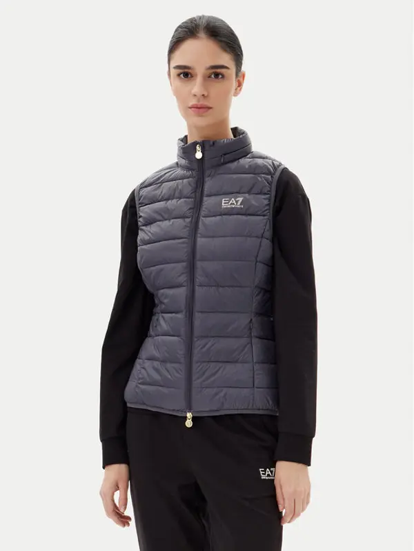 EA7 Emporio Armani EA7 Emporio Armani Sportski prsluk 7W000087 AF12477 U8115 Siva Slim Fit
