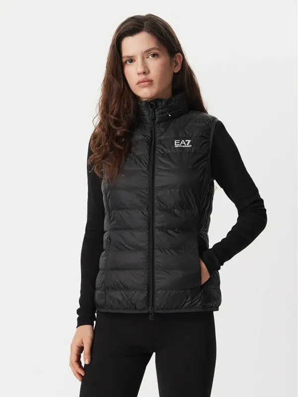 EA7 Emporio Armani EA7 Emporio Armani Sportski prsluk 7W000472 AF12477 MC001 Crna Slim Fit