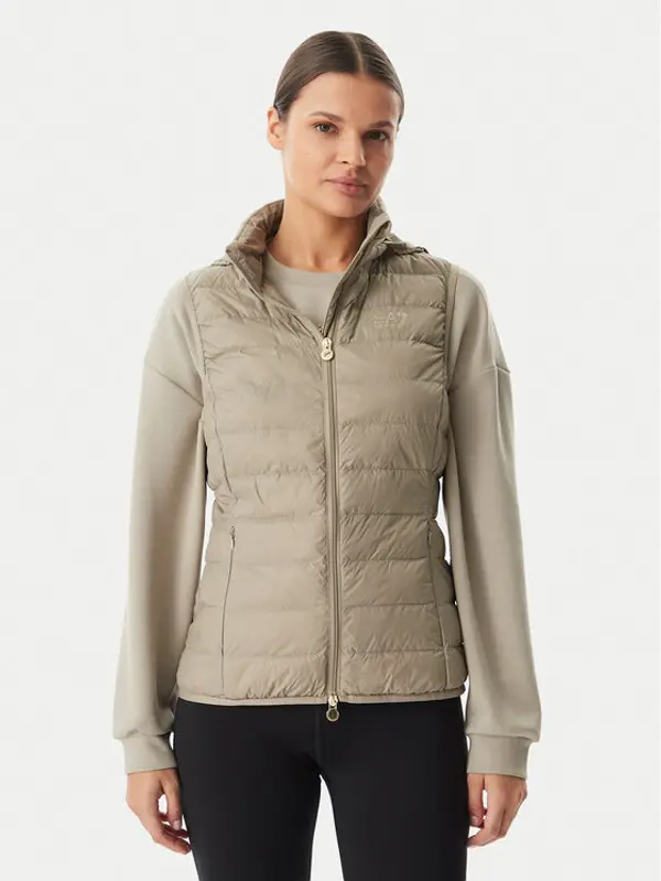 EA7 Emporio Armani EA7 Emporio Armani Sportski prsluk 7W000472 AF12477 U6167 Bež Regular Fit