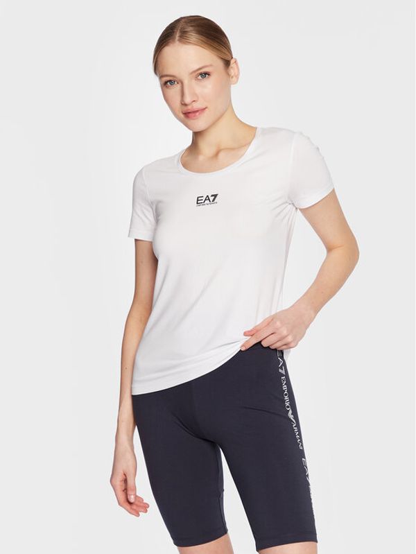 EA7 Emporio Armani EA7 Emporio Armani T-shirt 3RTT05 TJDZZ 1100 Bijela Regular Fit