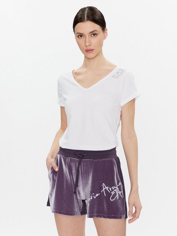 EA7 Emporio Armani EA7 Emporio Armani T-shirt 3RTT12 TJFKZ 1100 Bijela Regular Fit