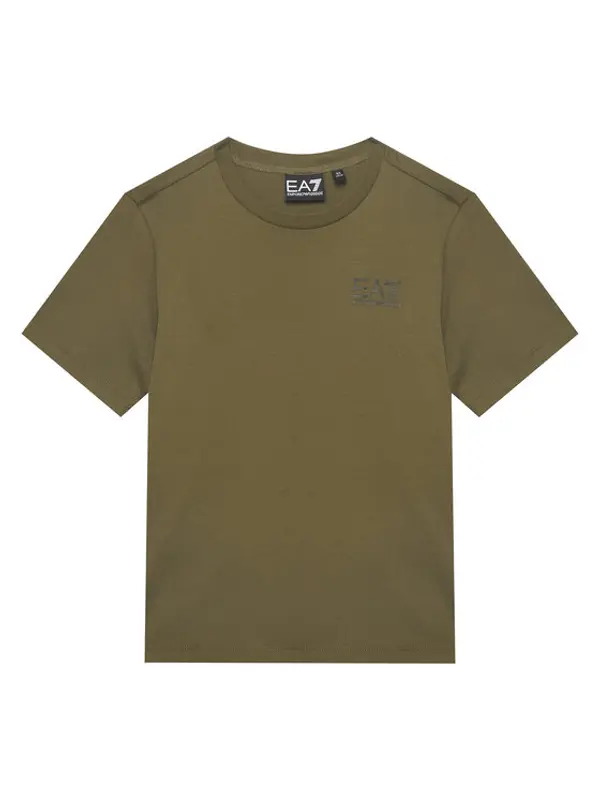 EA7 Emporio Armani EA7 Emporio Armani T-shirt 7B000020 AF10378 U7014 Tamno zelena Regular Fit