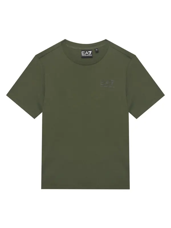 EA7 Emporio Armani EA7 Emporio Armani T-shirt 7B000020 AF10378 U7014 Tamno zelena Regular Fit