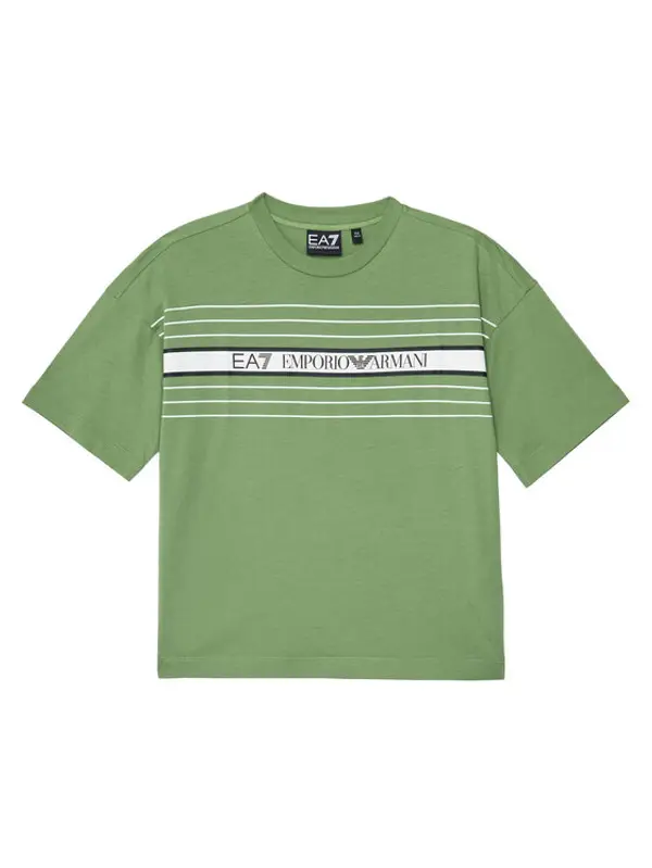 EA7 Emporio Armani EA7 Emporio Armani T-shirt 7B000069 AF10378 U7203 Zelena Relaxed Fit