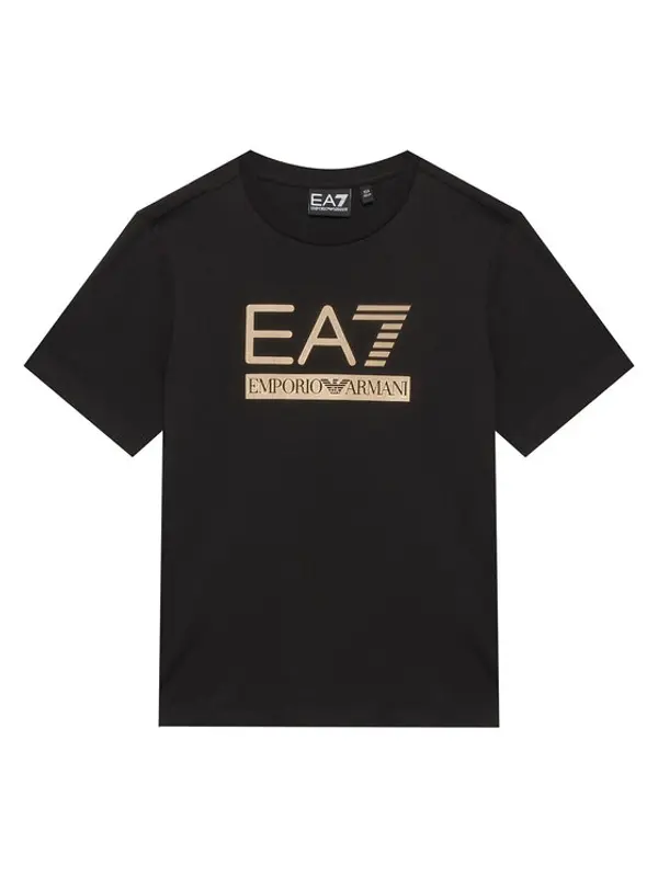 EA7 Emporio Armani EA7 Emporio Armani T-shirt 7B000350 AF10375 MC004 Crna Regular Fit
