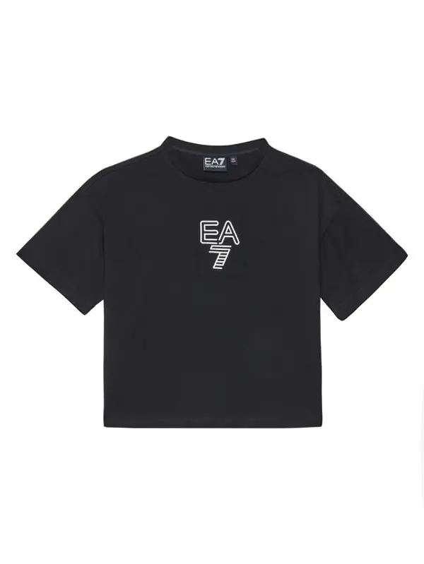 EA7 Emporio Armani EA7 Emporio Armani T-shirt 7G000042 AF12503 UC001 Crna Relaxed Fit