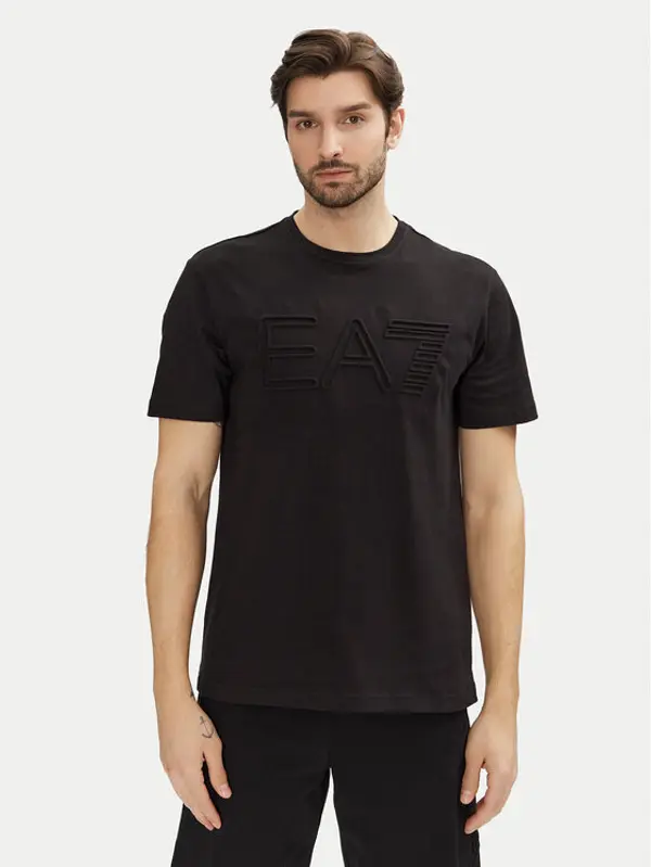 EA7 Emporio Armani EA7 Emporio Armani T-shirt 7M000149 AF14772 UC001 Crna Regular Fit