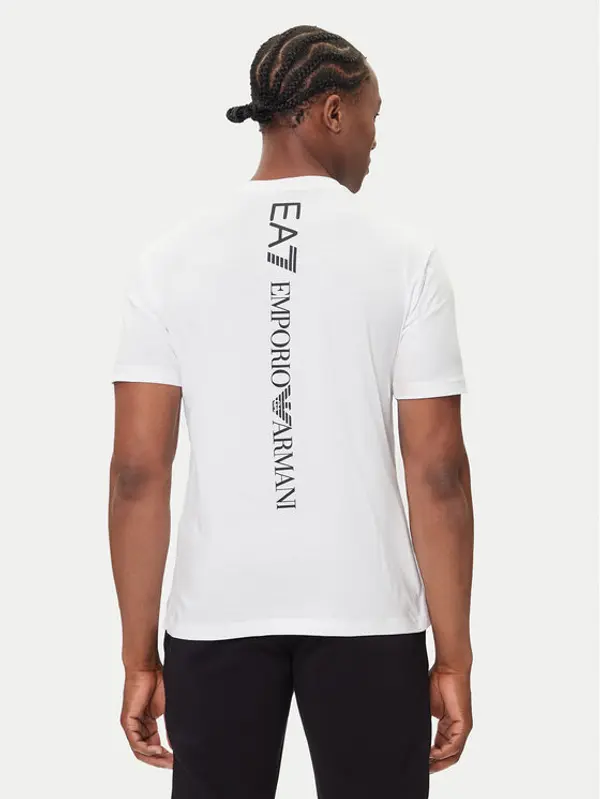 EA7 Emporio Armani EA7 Emporio Armani T-shirt 7M000567 AF10375 M0003 Bijela Regular Fit