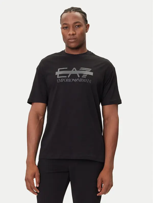 EA7 Emporio Armani EA7 Emporio Armani T-shirt 7M001129 AF10375 UC001 Crna Modern Fit