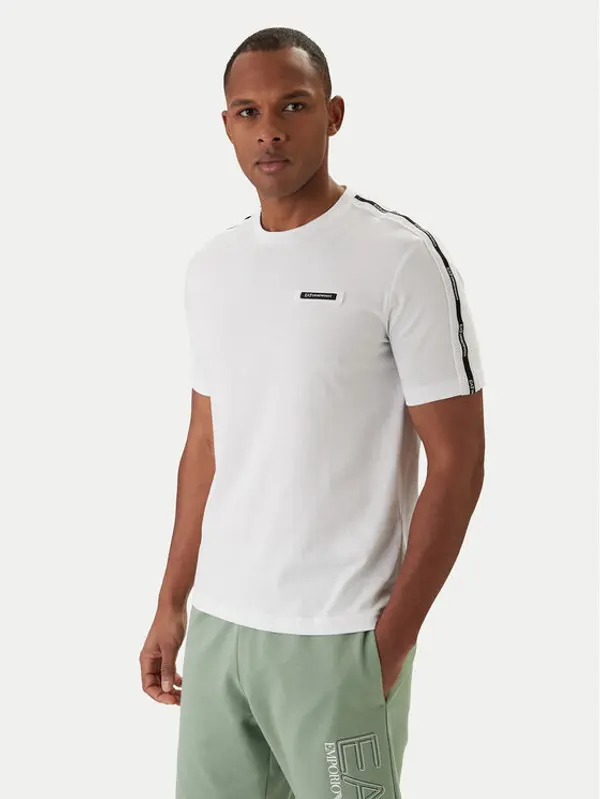 EA7 Emporio Armani EA7 Emporio Armani T-shirt 7M001476 AF10375 Bijela Regular Fit