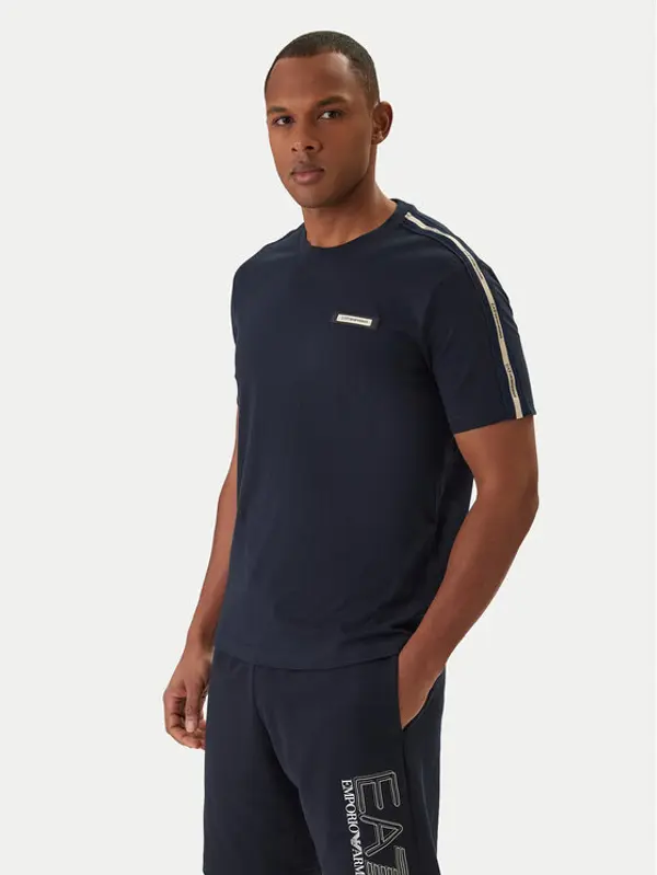 EA7 Emporio Armani EA7 Emporio Armani T-shirt 7M001476 AF10375 Plava Regular Fit