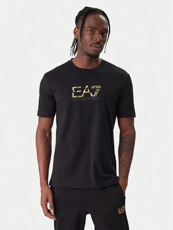 EA7 Emporio Armani EA7 Emporio Armani T-shirt 7M001562 AF17789 UC001 Crna Regular Fit