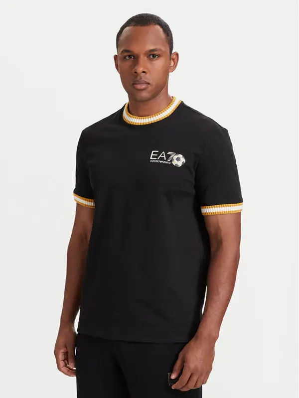 EA7 Emporio Armani EA7 Emporio Armani T-shirt 7M002131 AF12957 UC001 Crna Regular Fit