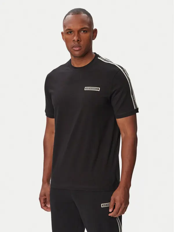 EA7 Emporio Armani EA7 Emporio Armani T-shirt 7M002189 AF10373 UC001 Crna Regular Fit