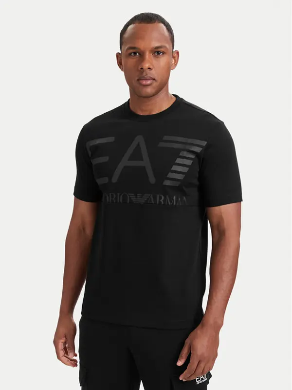 EA7 Emporio Armani EA7 Emporio Armani T-shirt 7M002200 AF27188 MC334 Crna Regular Fit