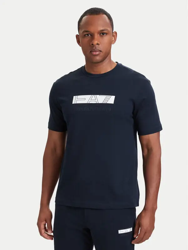 EA7 Emporio Armani EA7 Emporio Armani T-shirt 7M002415 AF10375 MB149 Tamnoplava Regular Fit