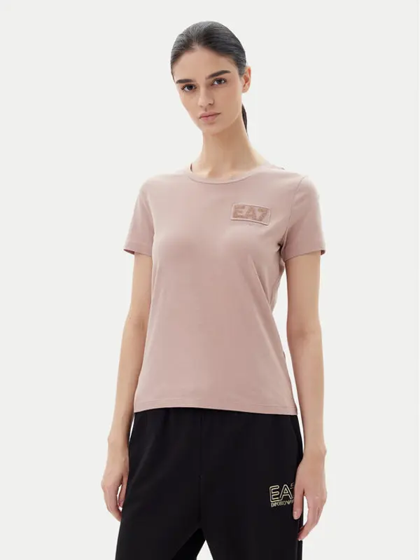 EA7 Emporio Armani EA7 Emporio Armani T-shirt 7W000492 AF10373 U4079 Ružičasta Regular Fit